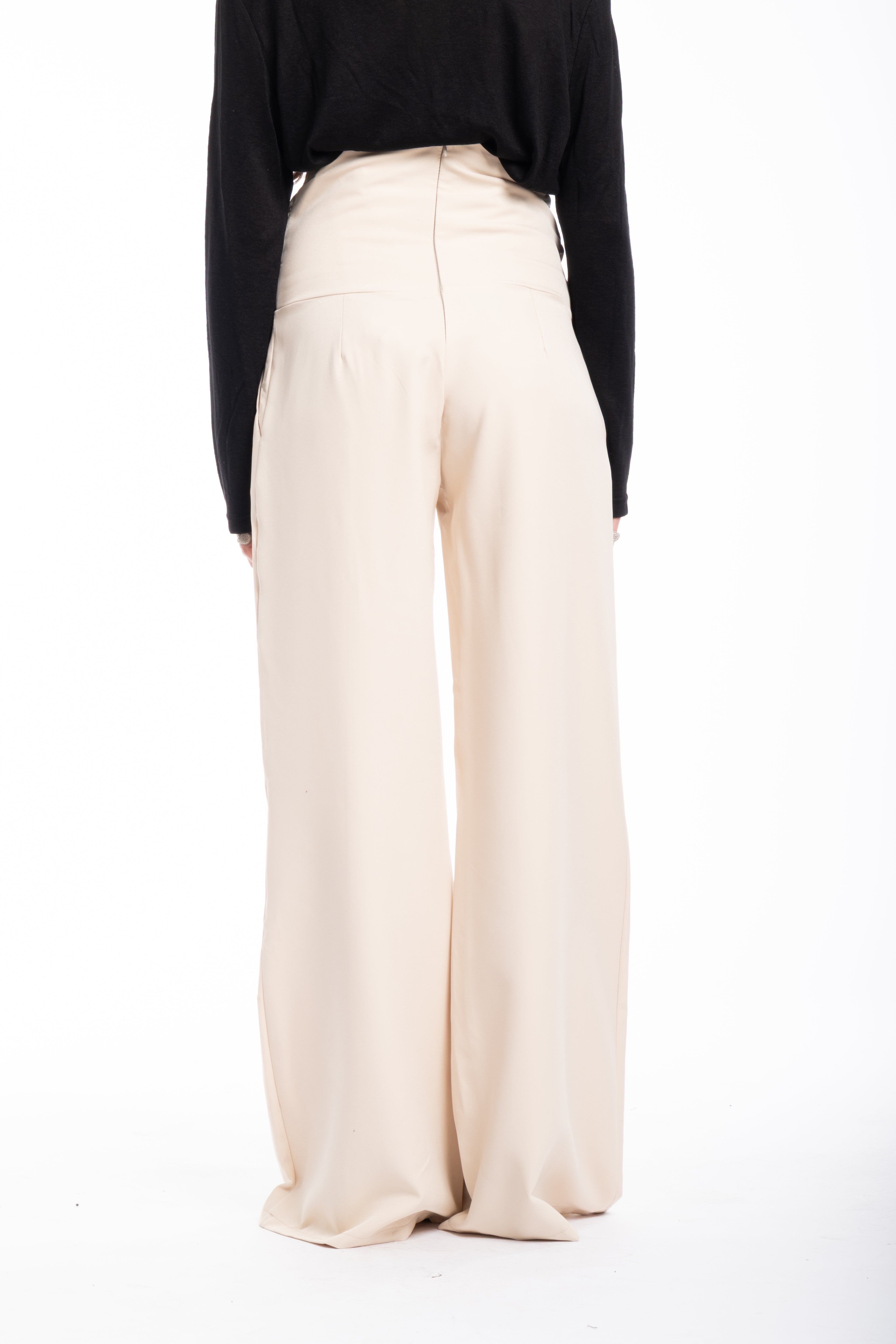 Pantalone elegante beige