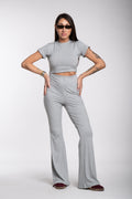 Coordinato Fit grigio