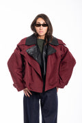 Trench Eleonora bordeaux