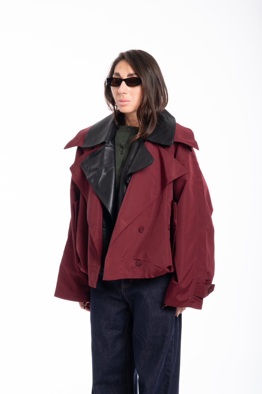 Trench Eleonora bordeaux
