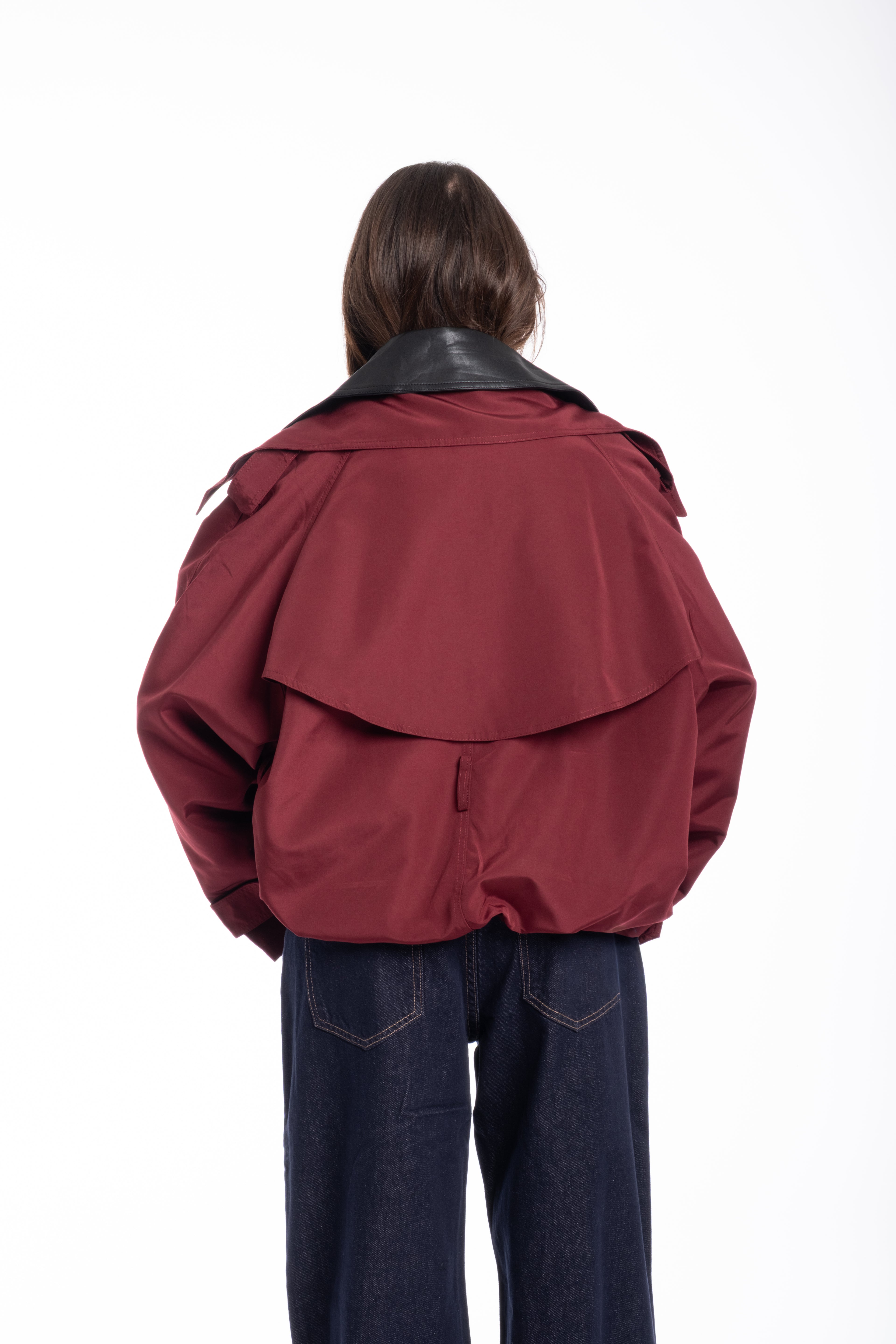 Trench Eleonora bordeaux