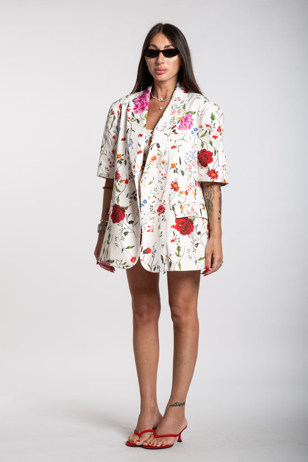 Tailleur tre pezzi Lumina flowers
