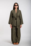 Tailleur Kenya verde militare