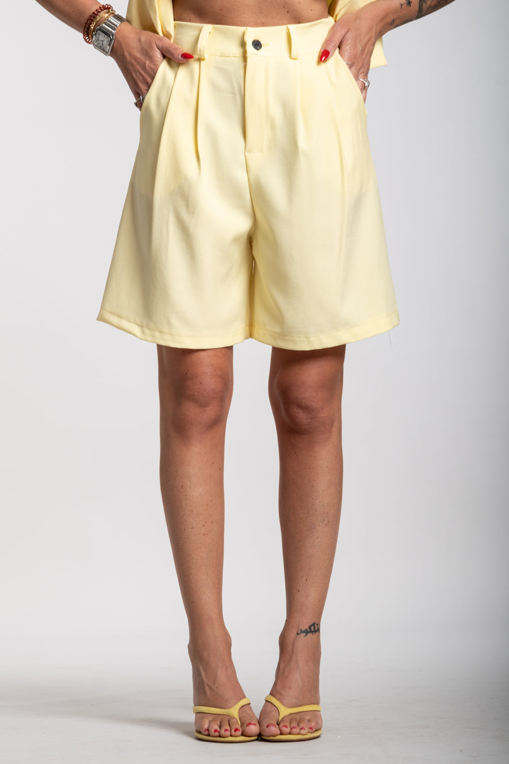 Tailleur Ginevra giallo