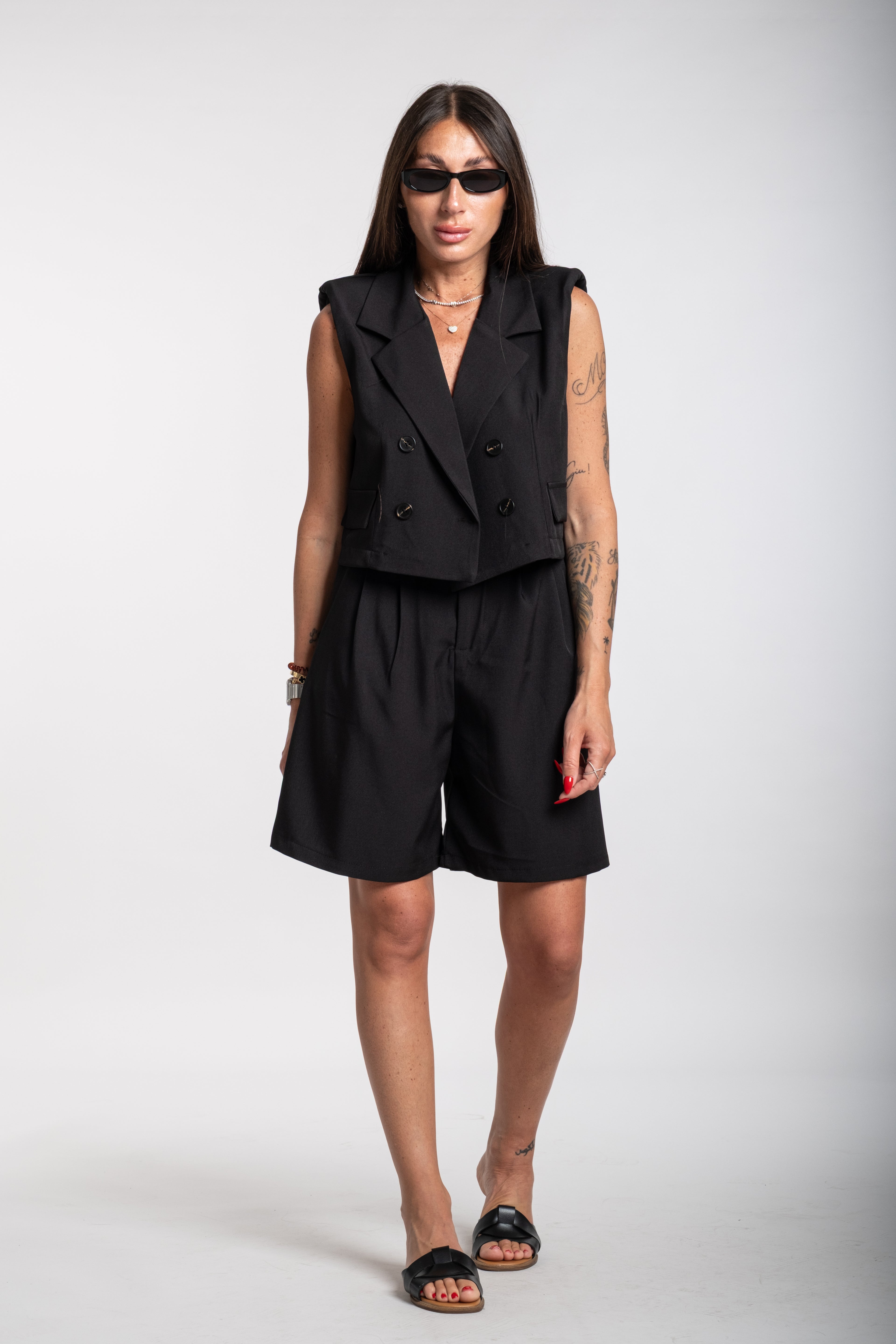 Tailleur Ginevra nero