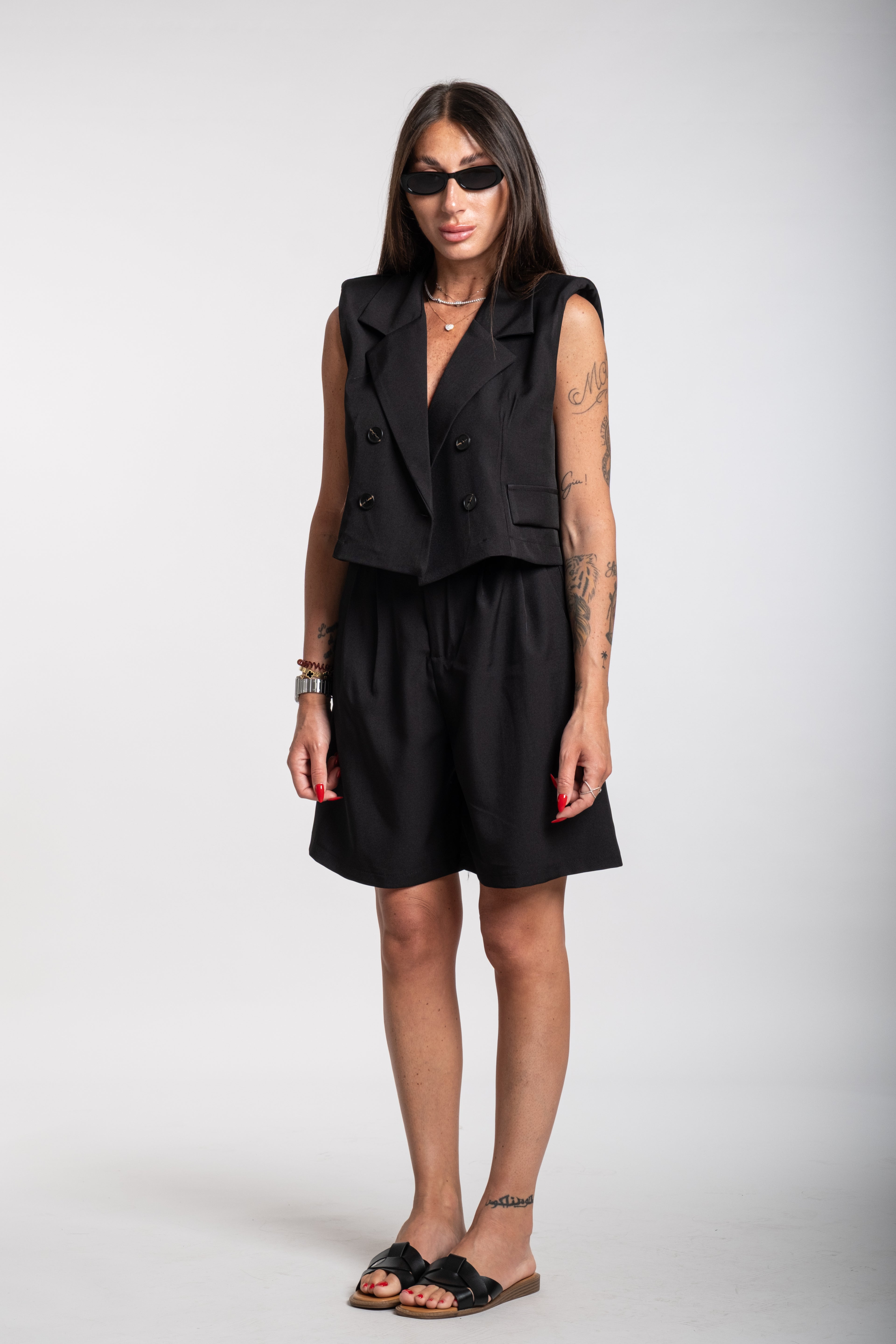 Tailleur Ginevra nero