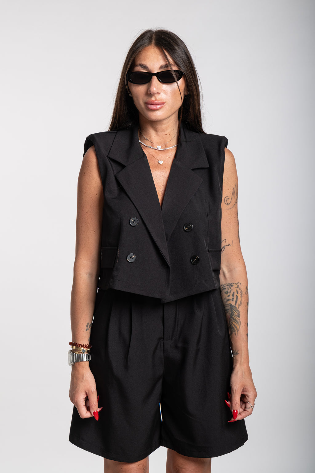 Tailleur Ginevra nero