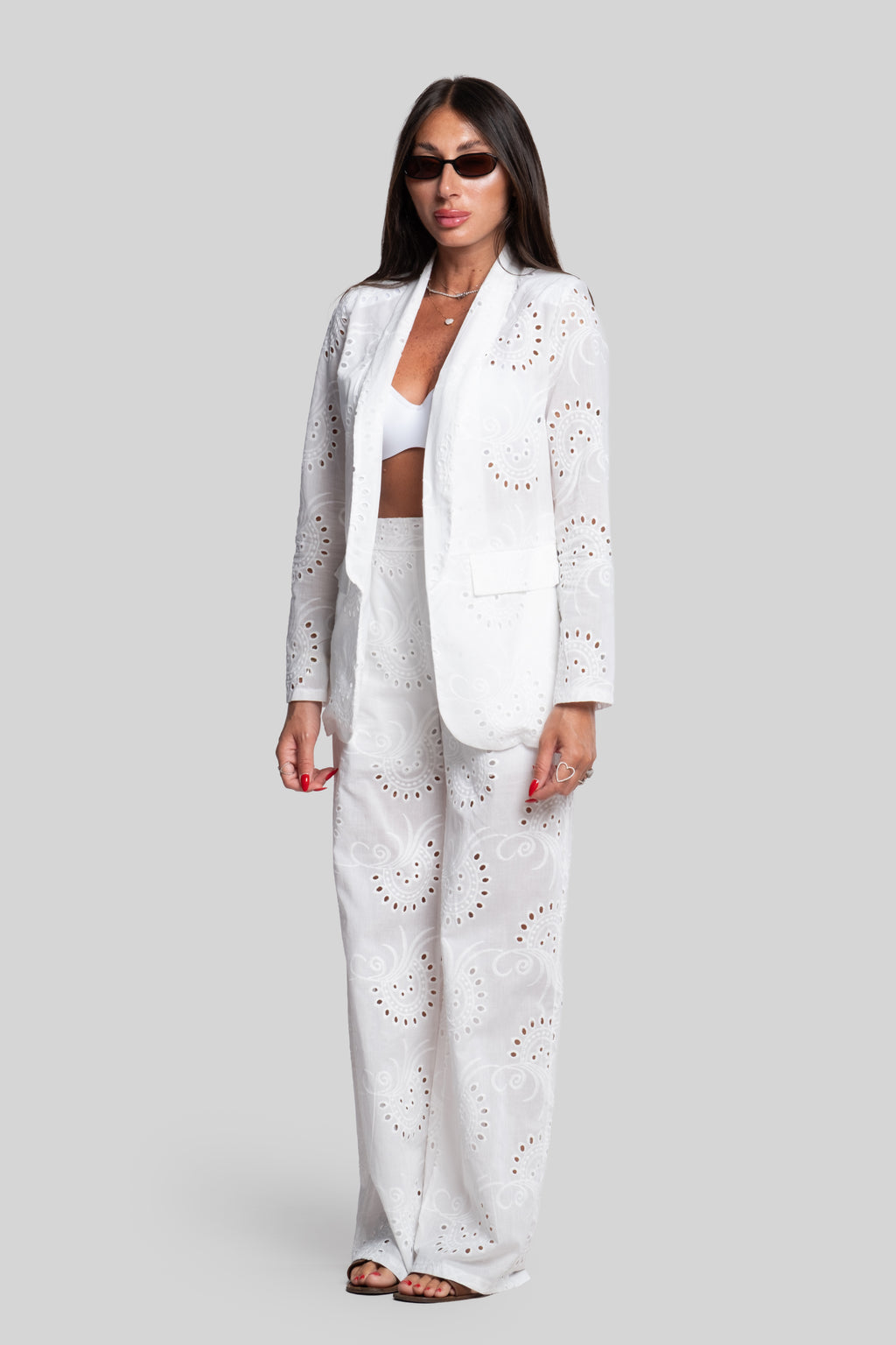 Tailleur pizzo san gallo