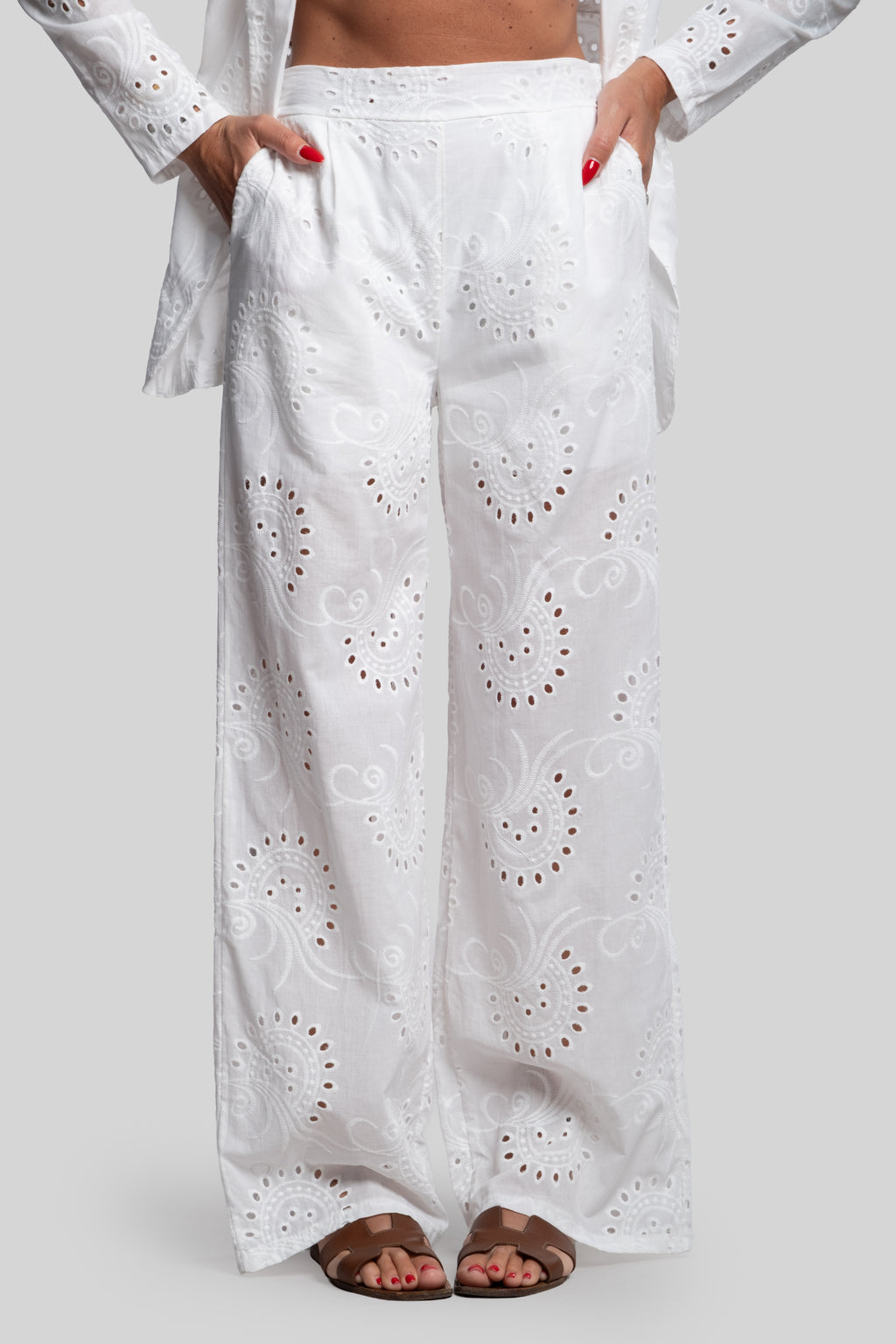 Tailleur pizzo san gallo