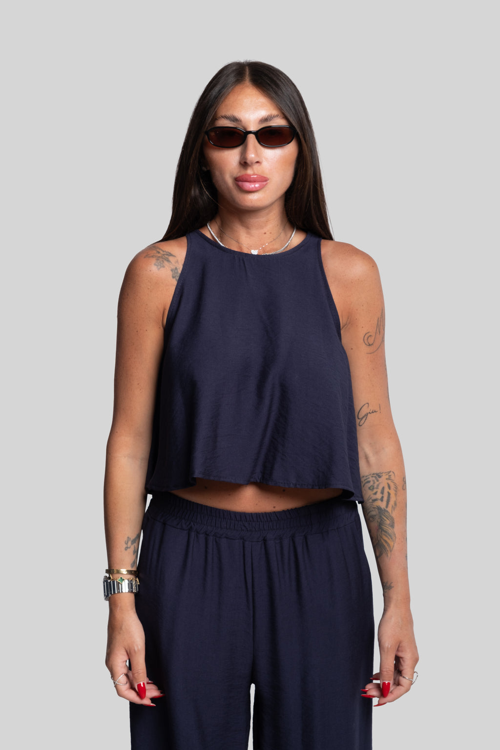 Coordinato Sandra blu
