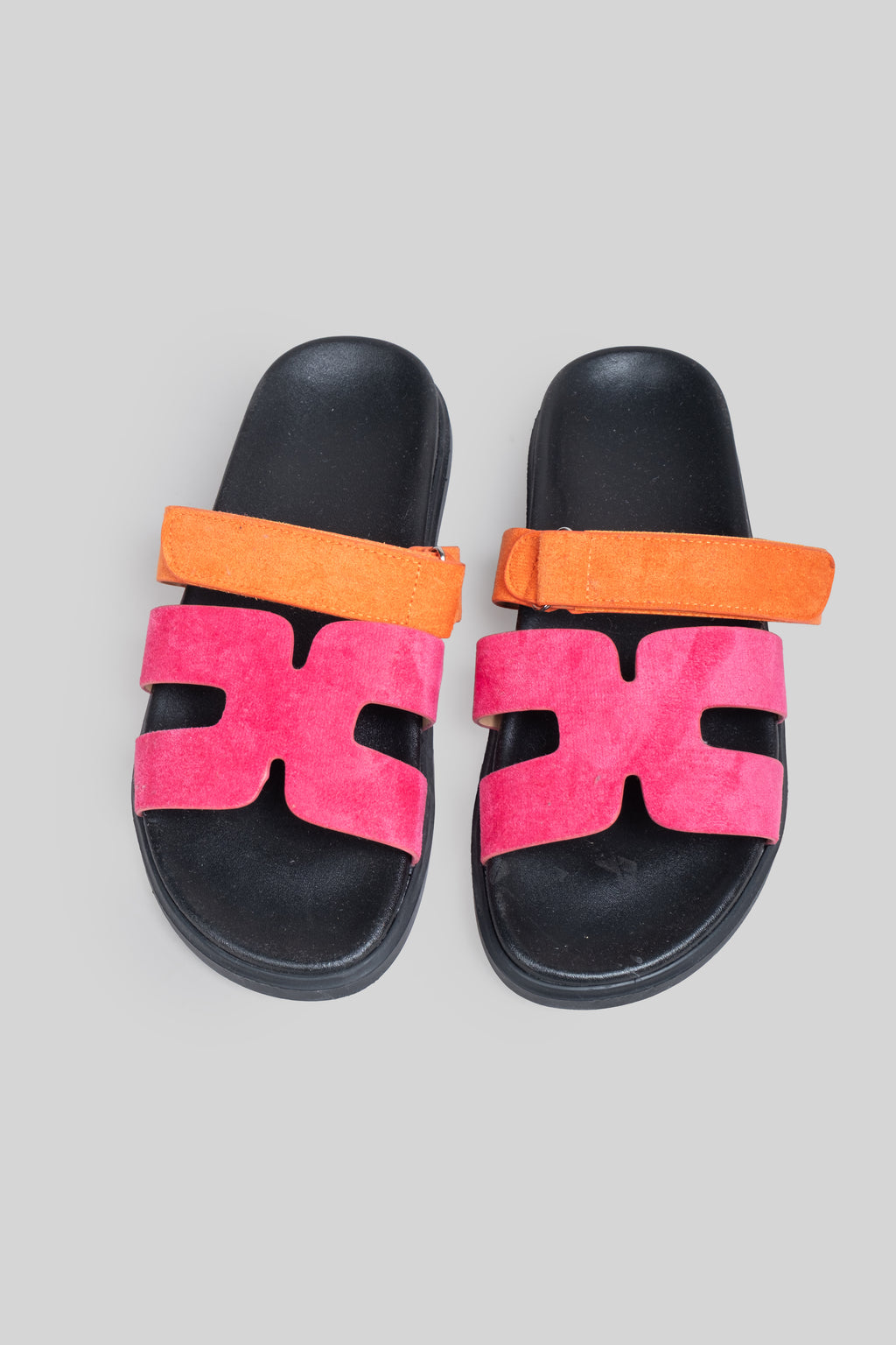 Ciabby H fucsia e arancio