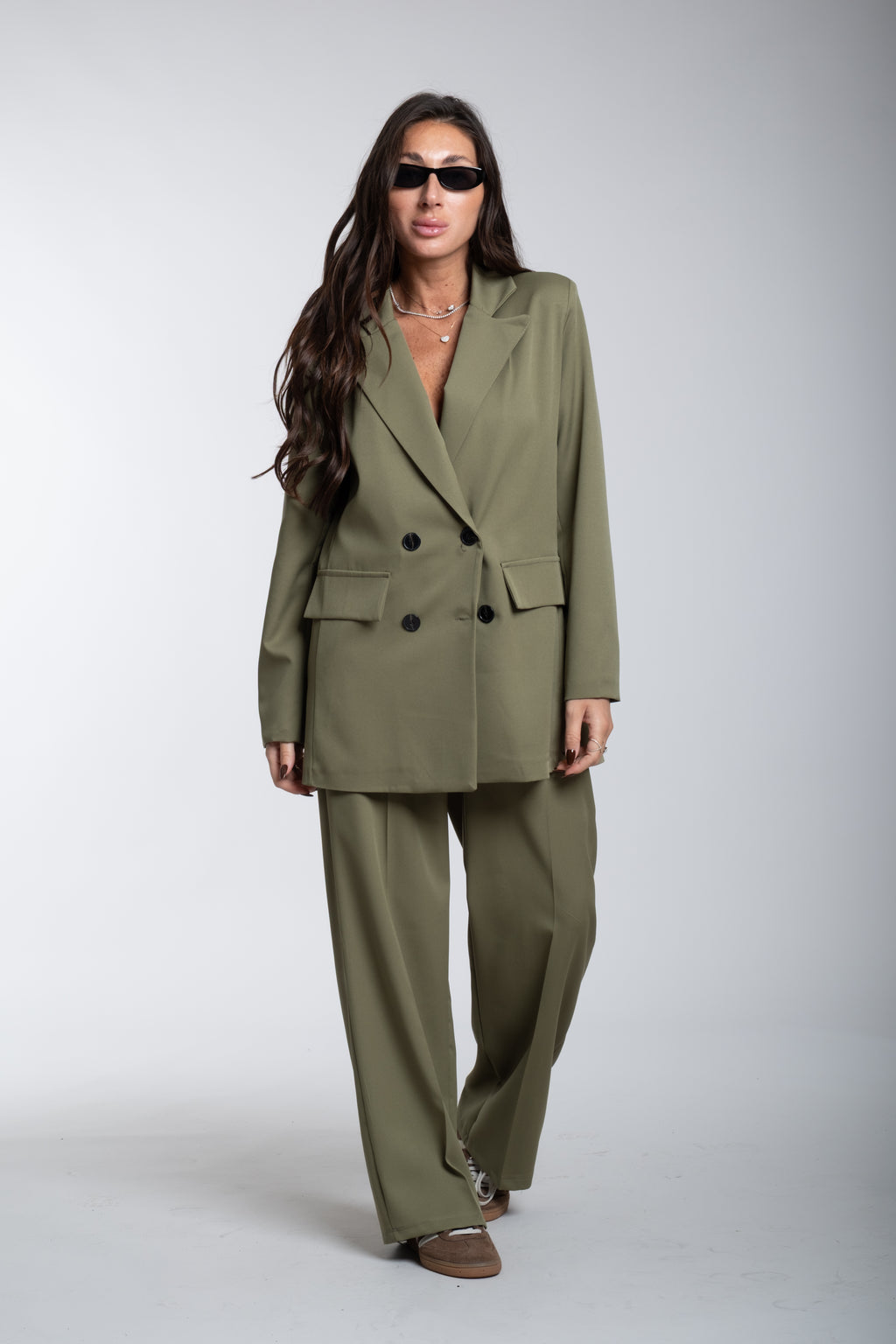 Tailleur Honey verde militare