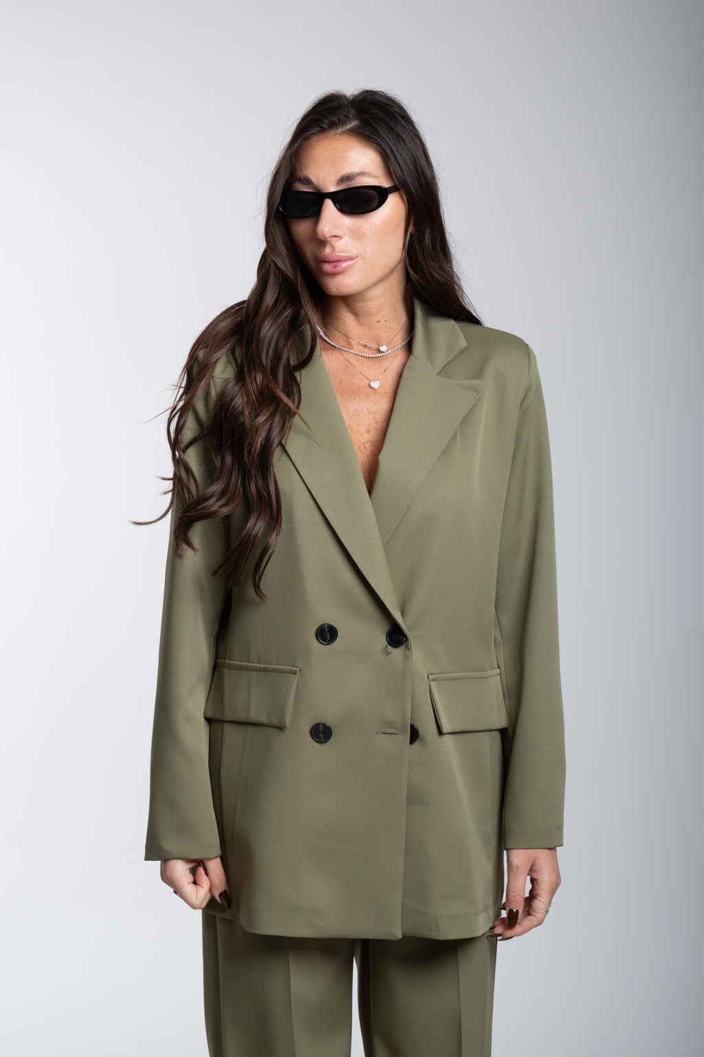 Tailleur Honey verde militare