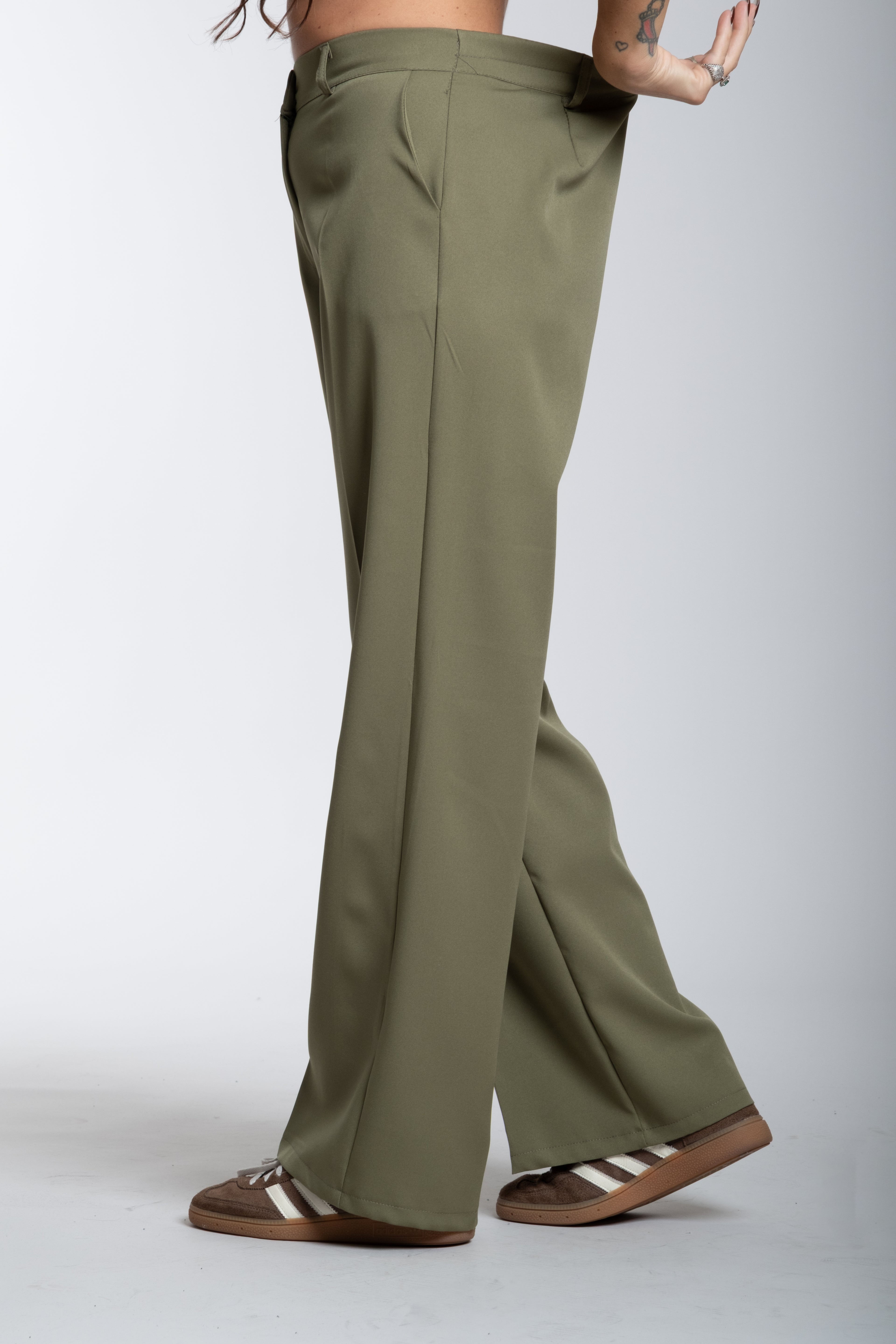 Tailleur Honey verde militare