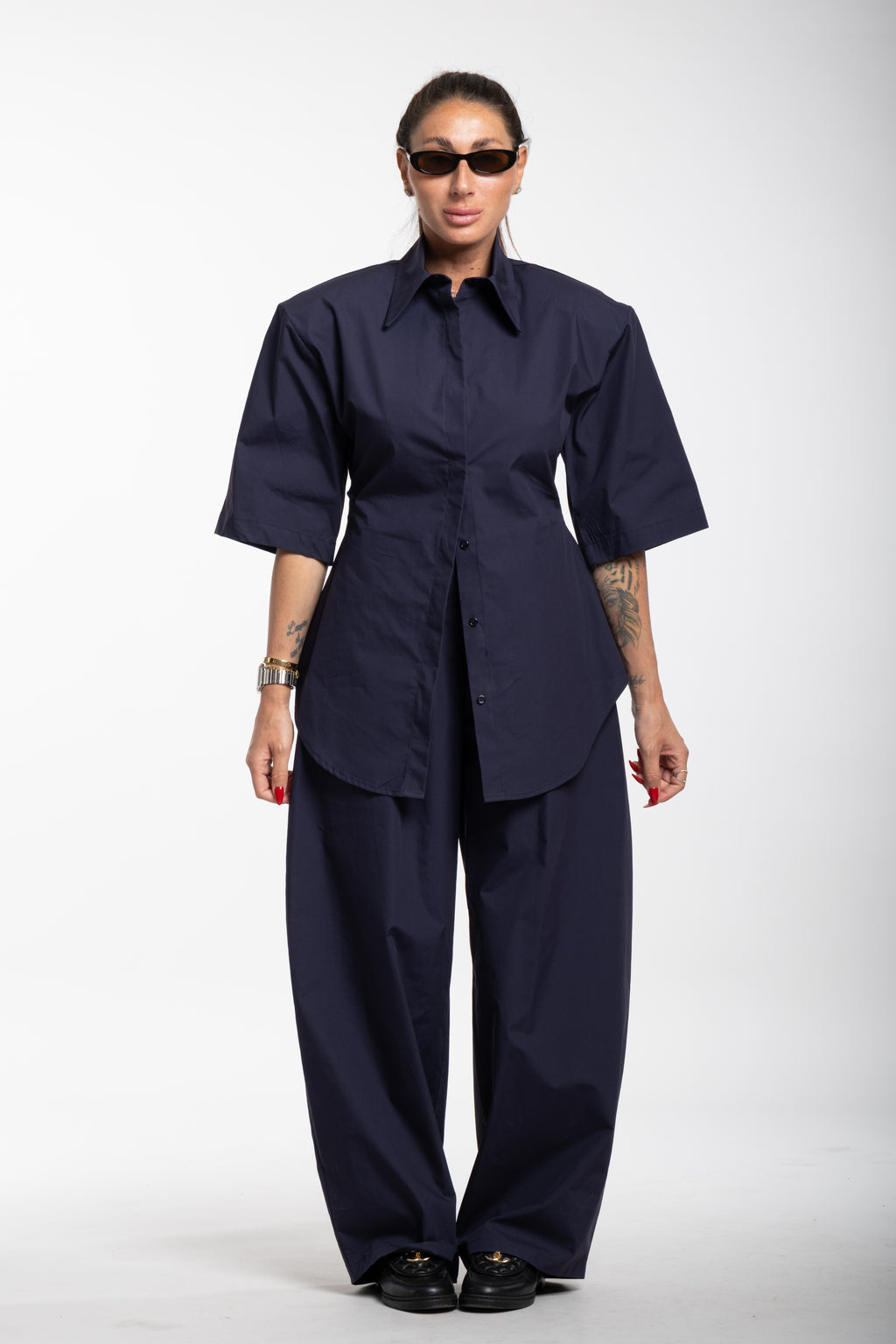 Coordinato Magda blu