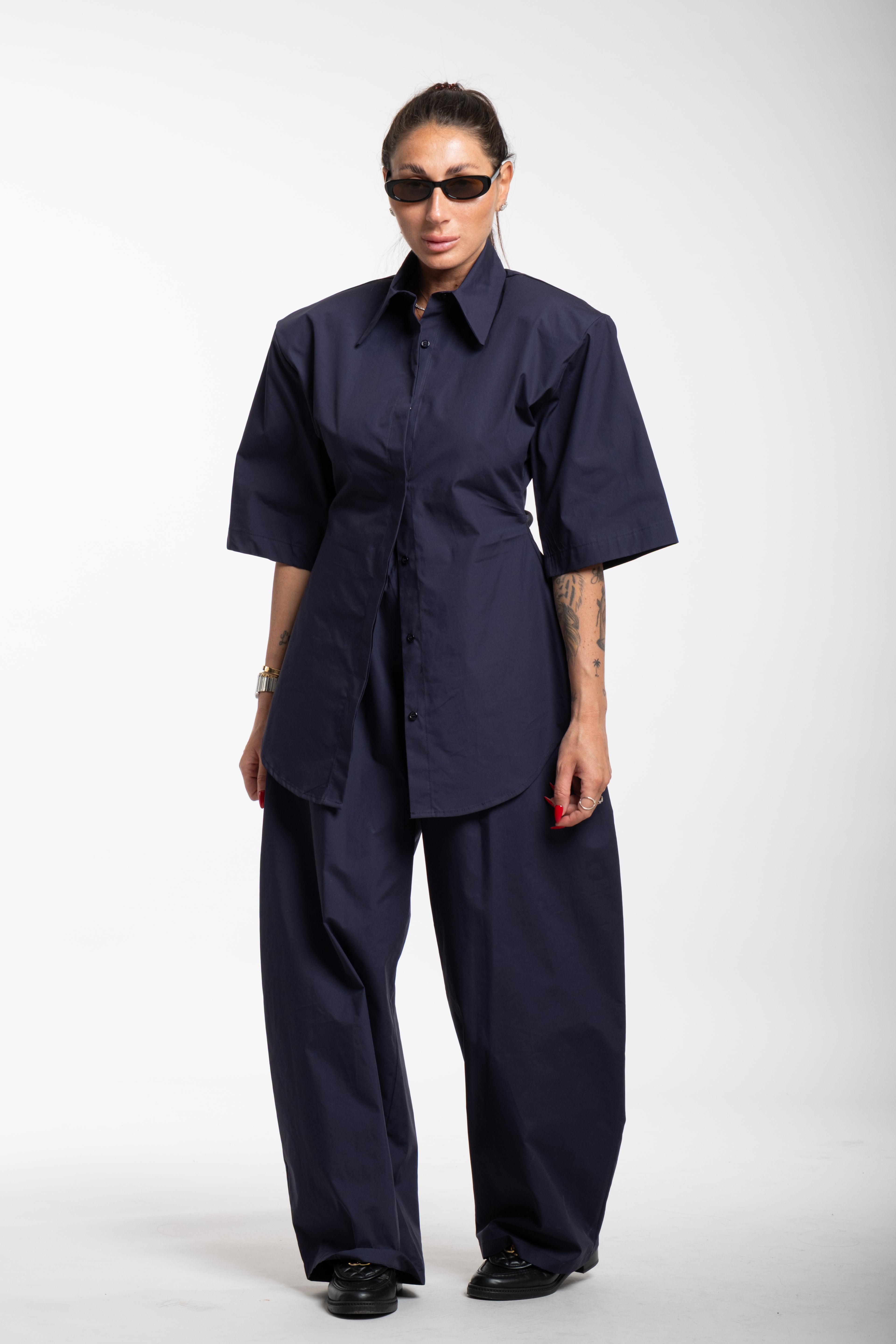 Coordinato Magda blu