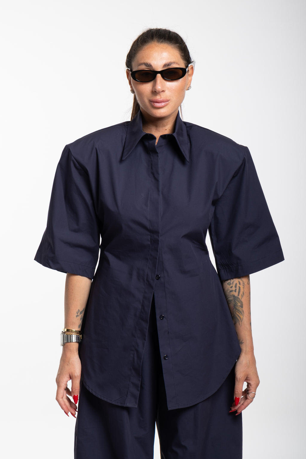 Coordinato Magda blu