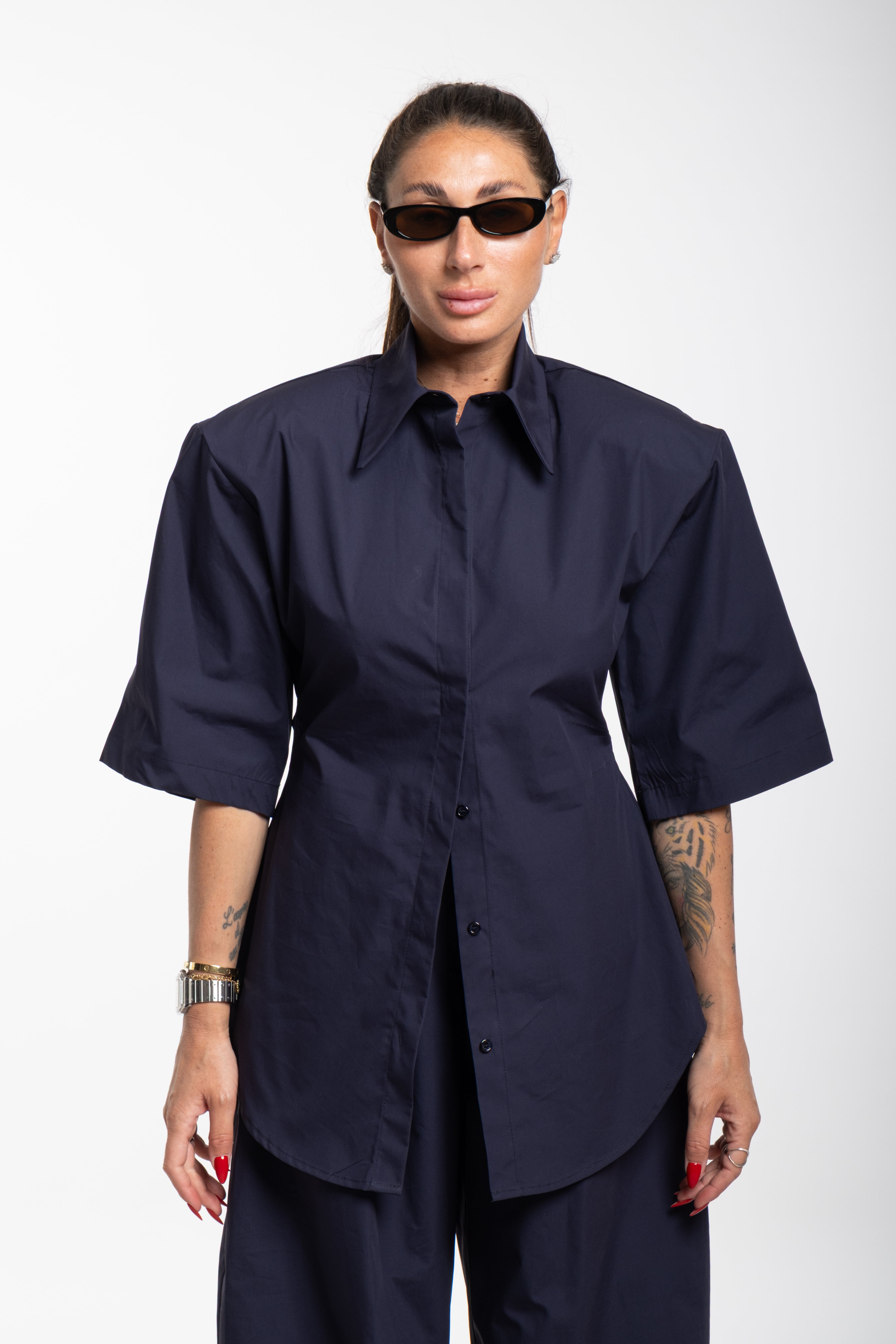 Coordinato Magda blu