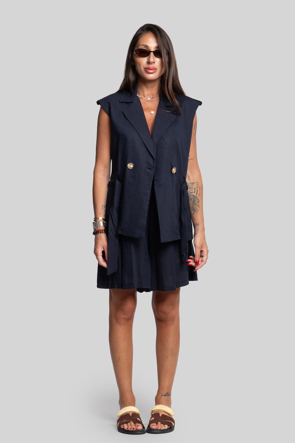 Tailleur Viky blu