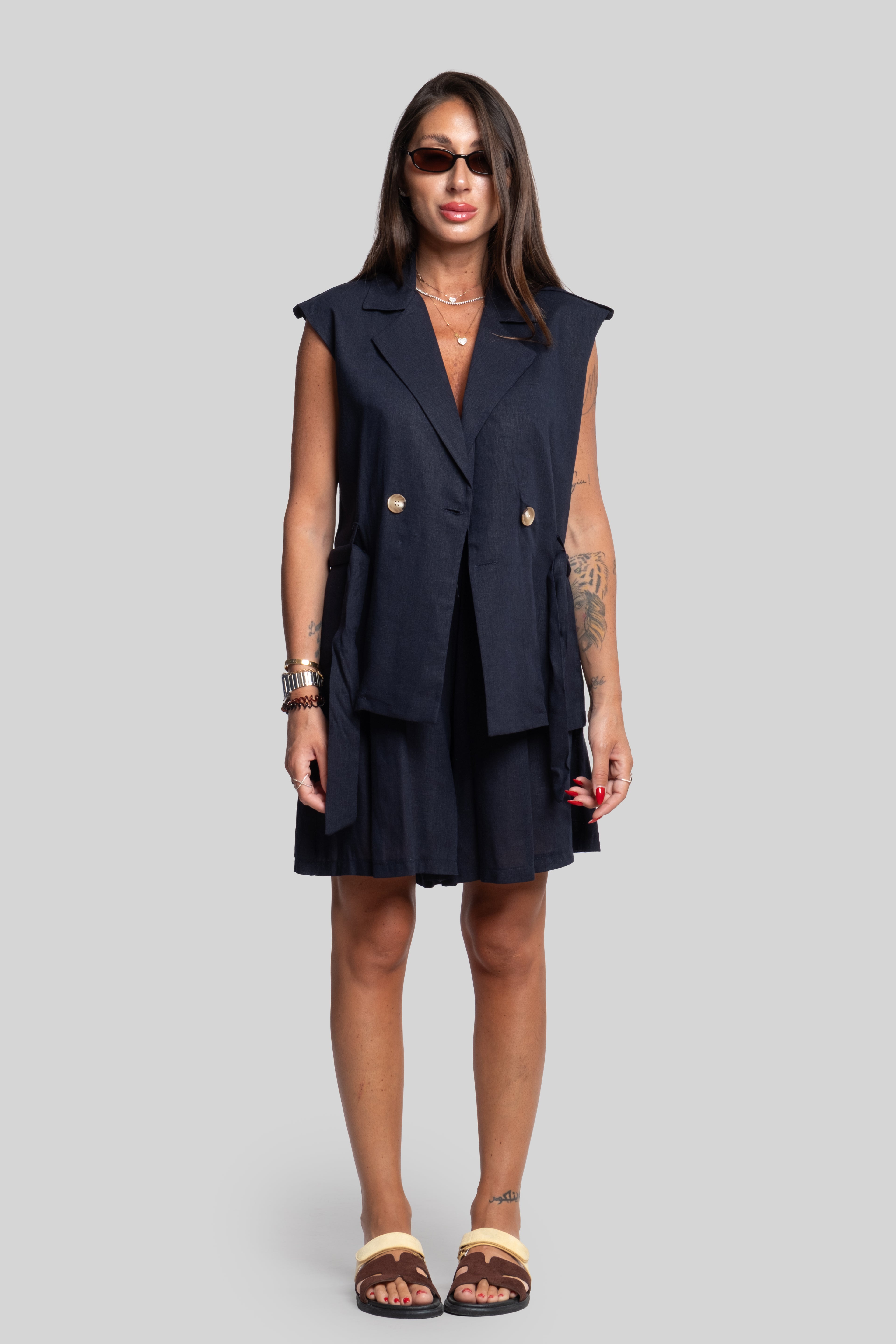 Tailleur Viky blu