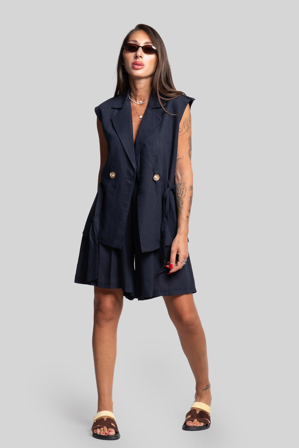 Tailleur Viky blu