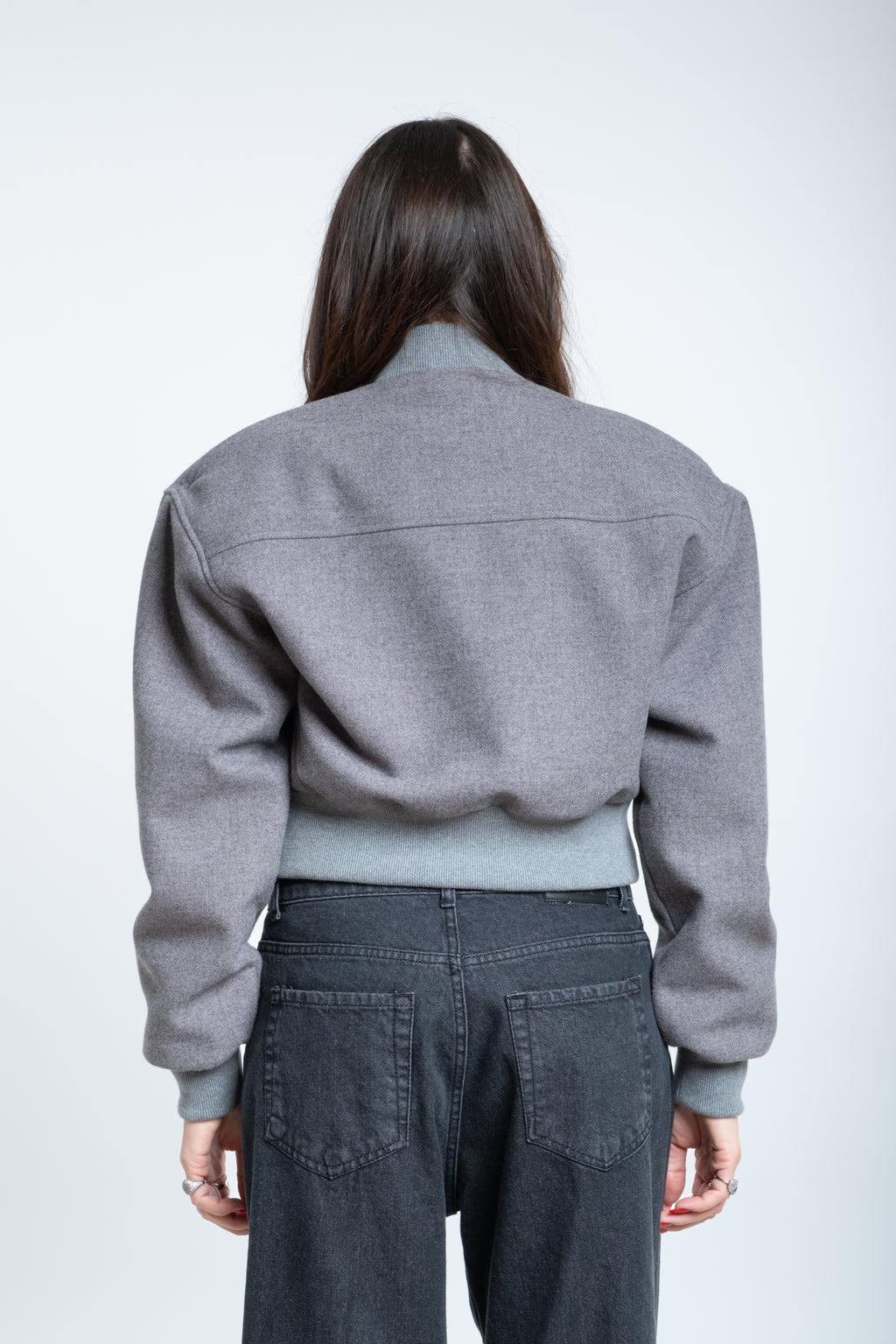 Bomber Queen grigio