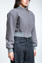 Bomber Queen grigio