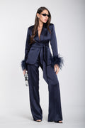 tailleur Domina blu