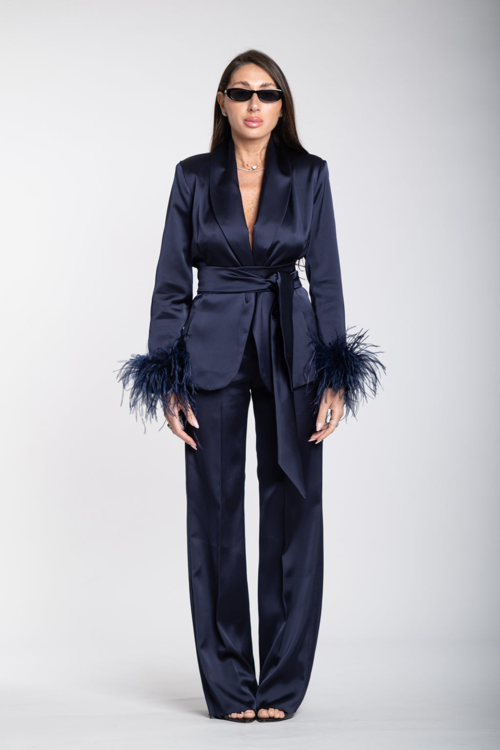 tailleur Domina blu