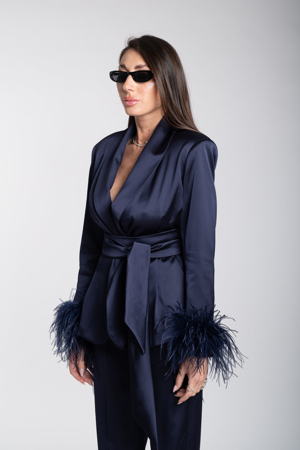 tailleur Domina blu