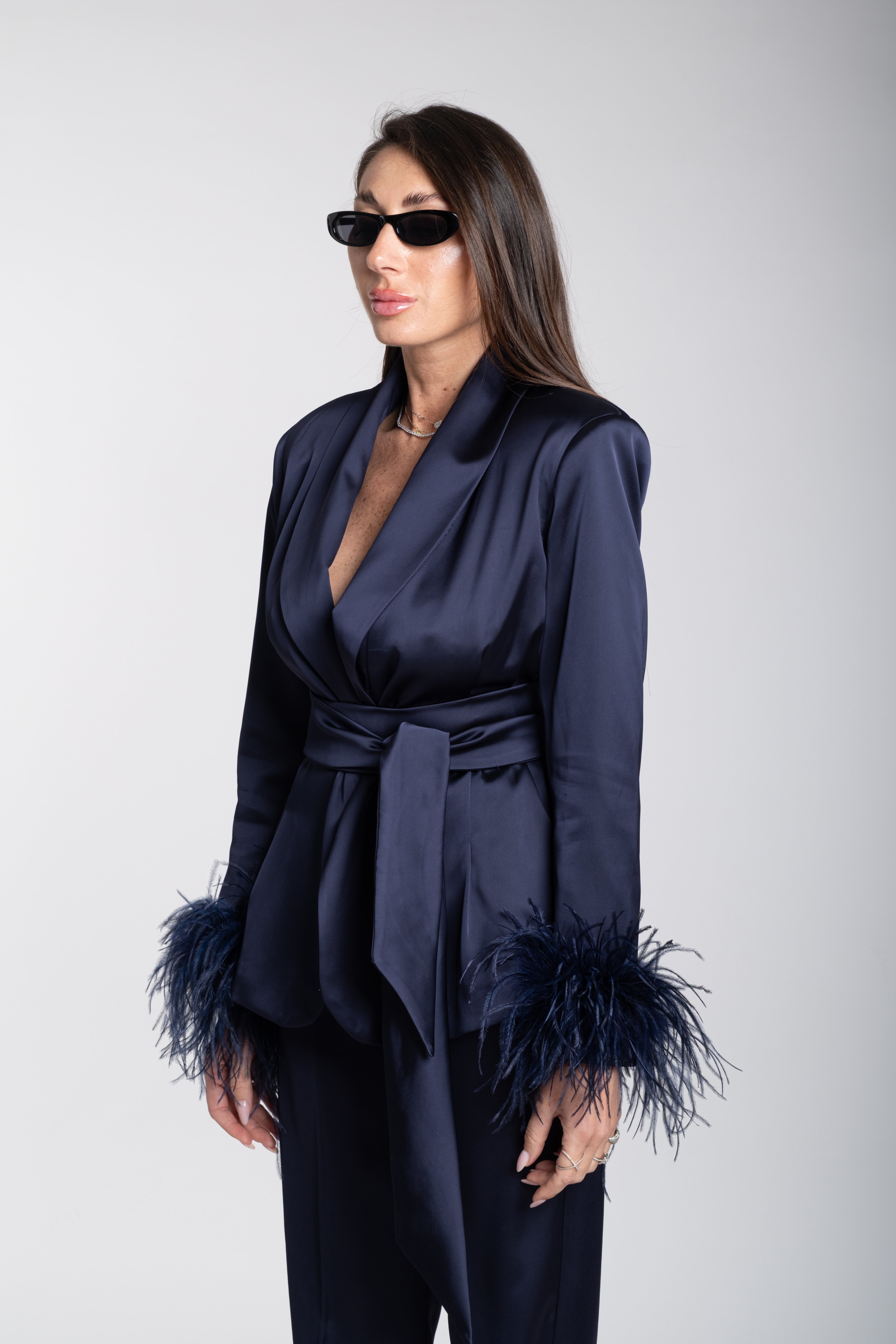 tailleur Domina blu