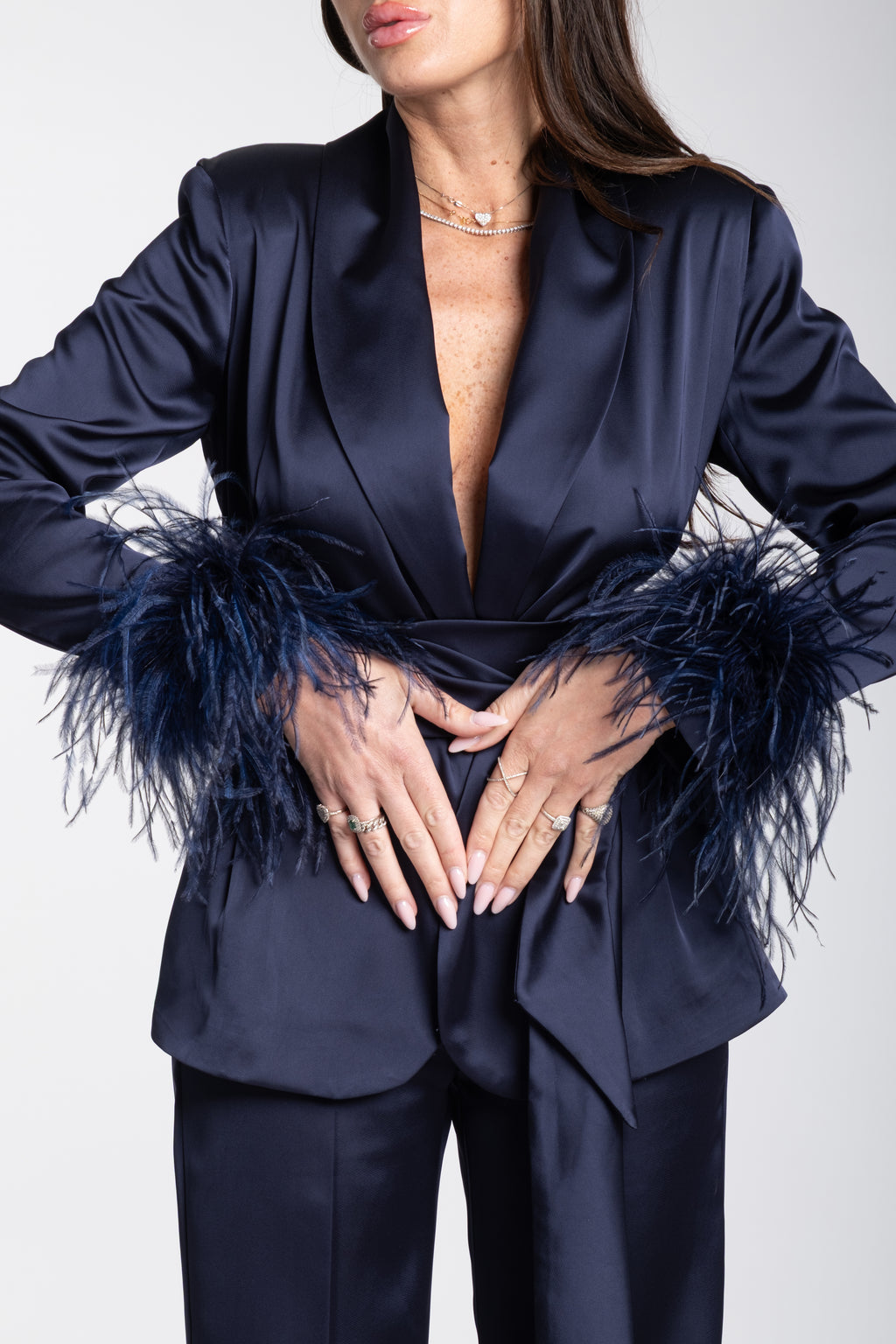 tailleur Domina blu