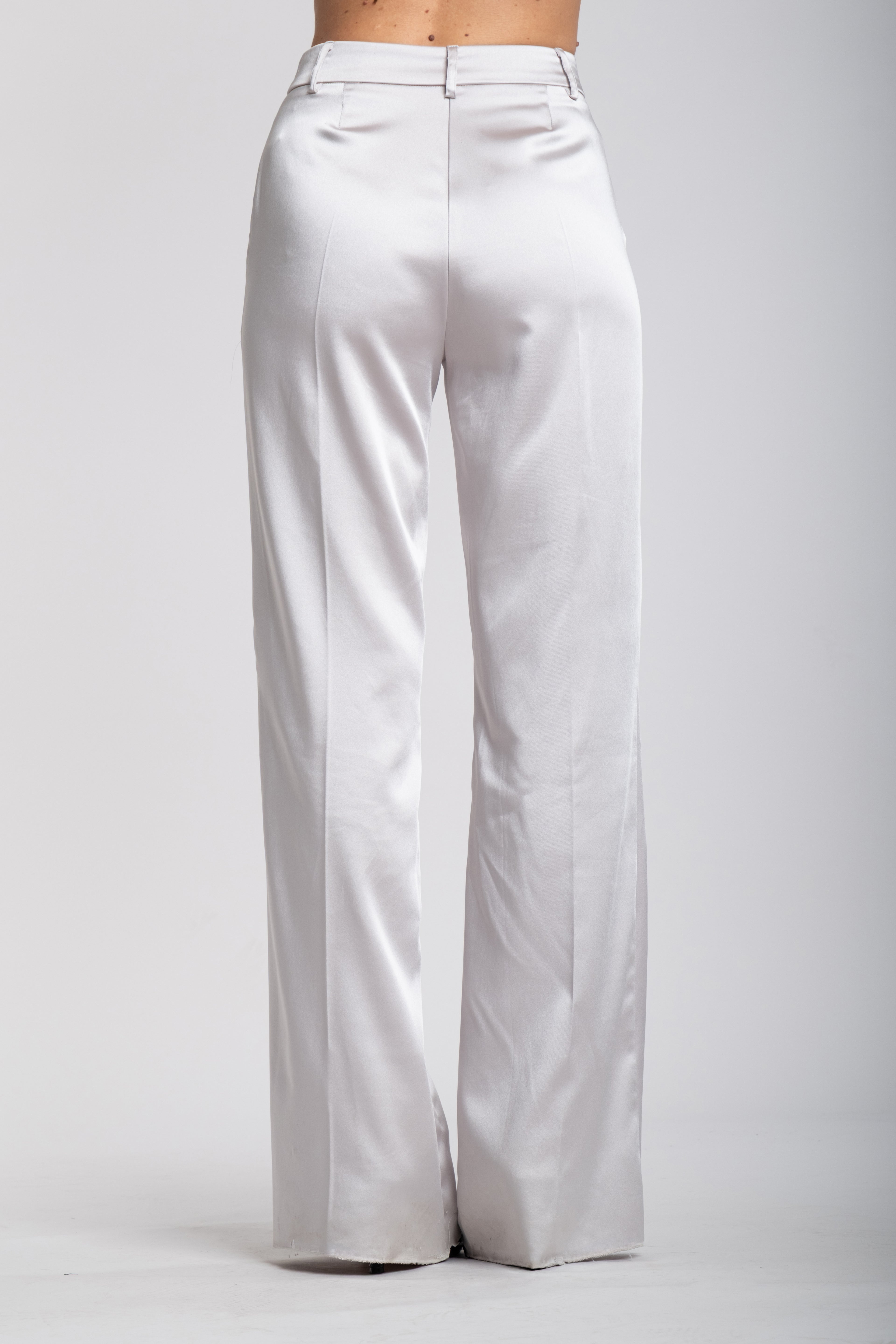 Tailleur Domina grigio perla