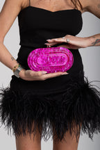 Pochette Domina magenta