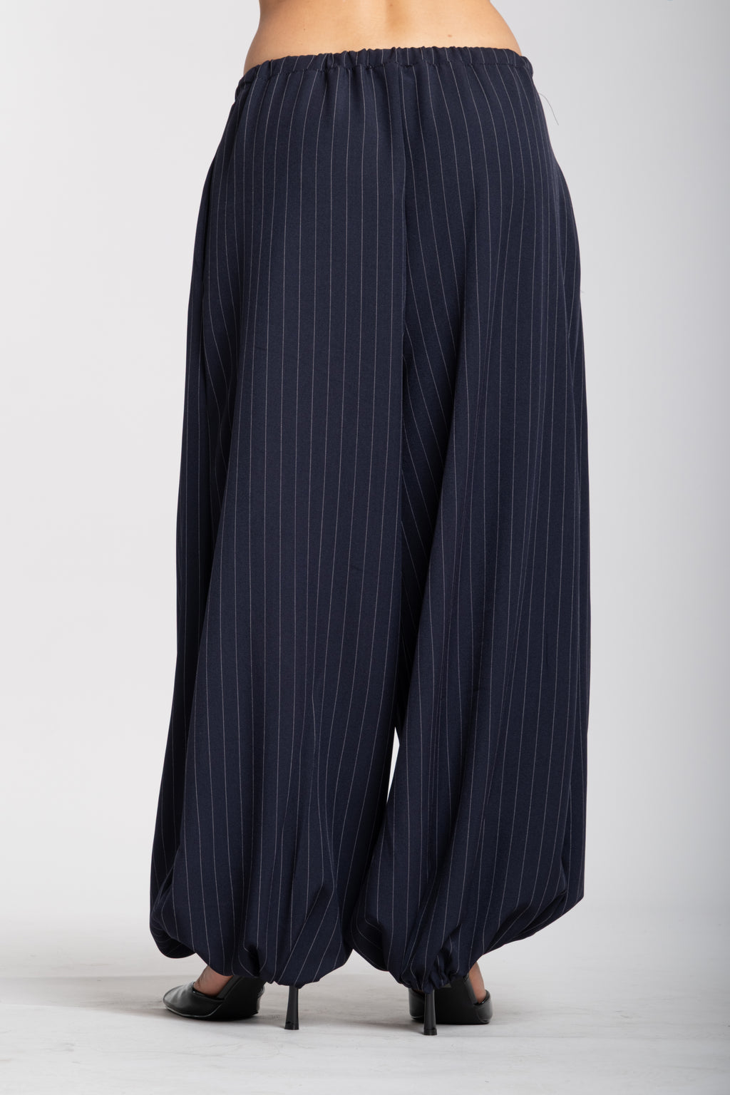 Pantalaccio gessato blu