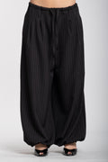 Pantalaccio gessato nero