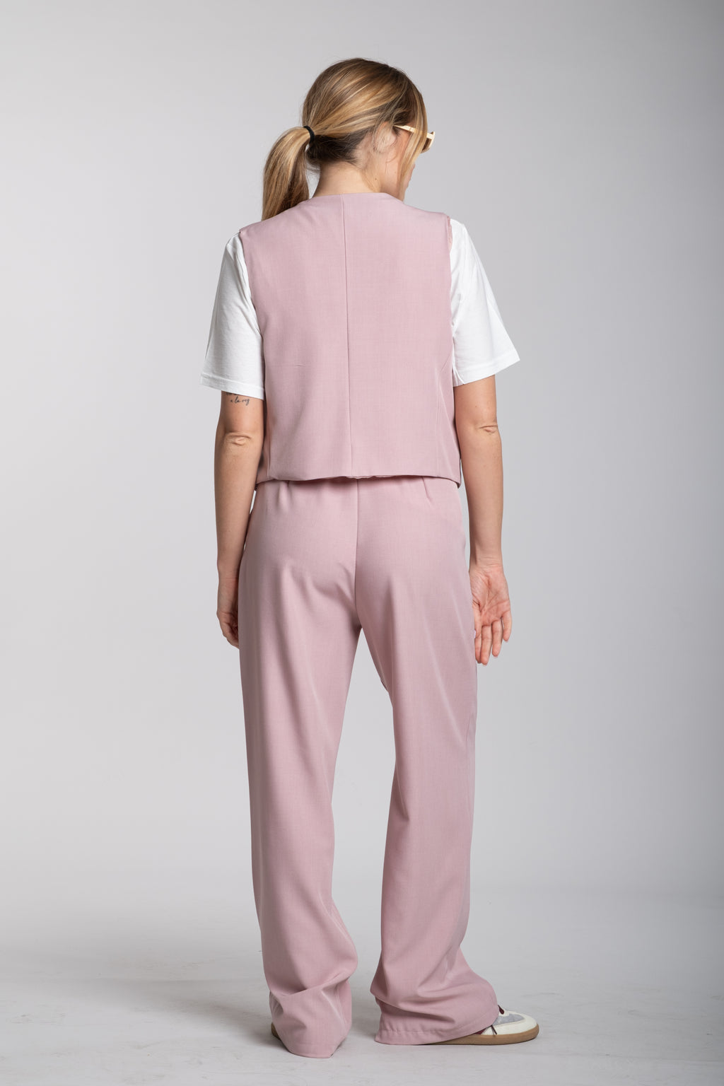 Tailleur Bon ton rosa