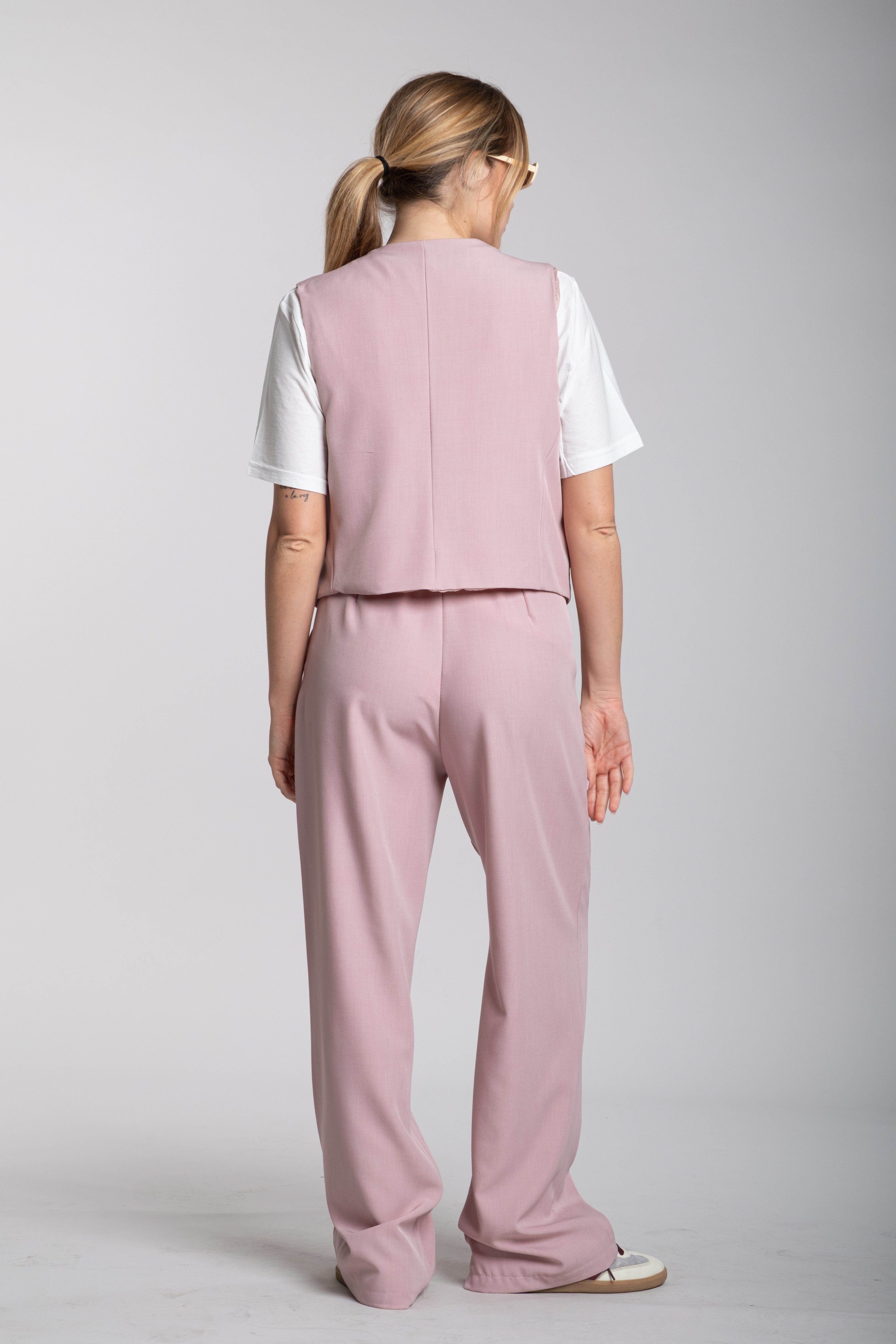 Tailleur Bon ton rosa