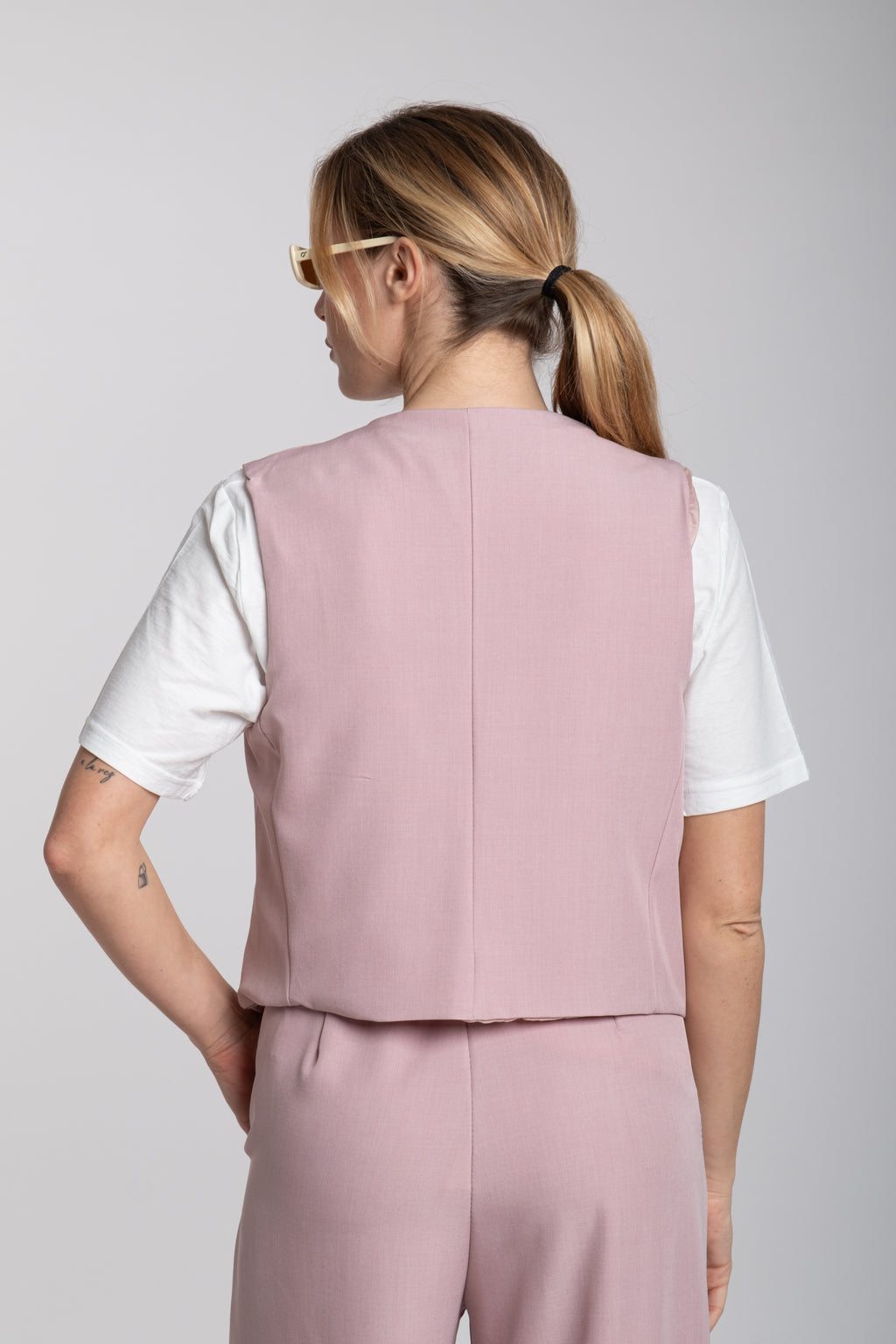 Tailleur Bon ton rosa