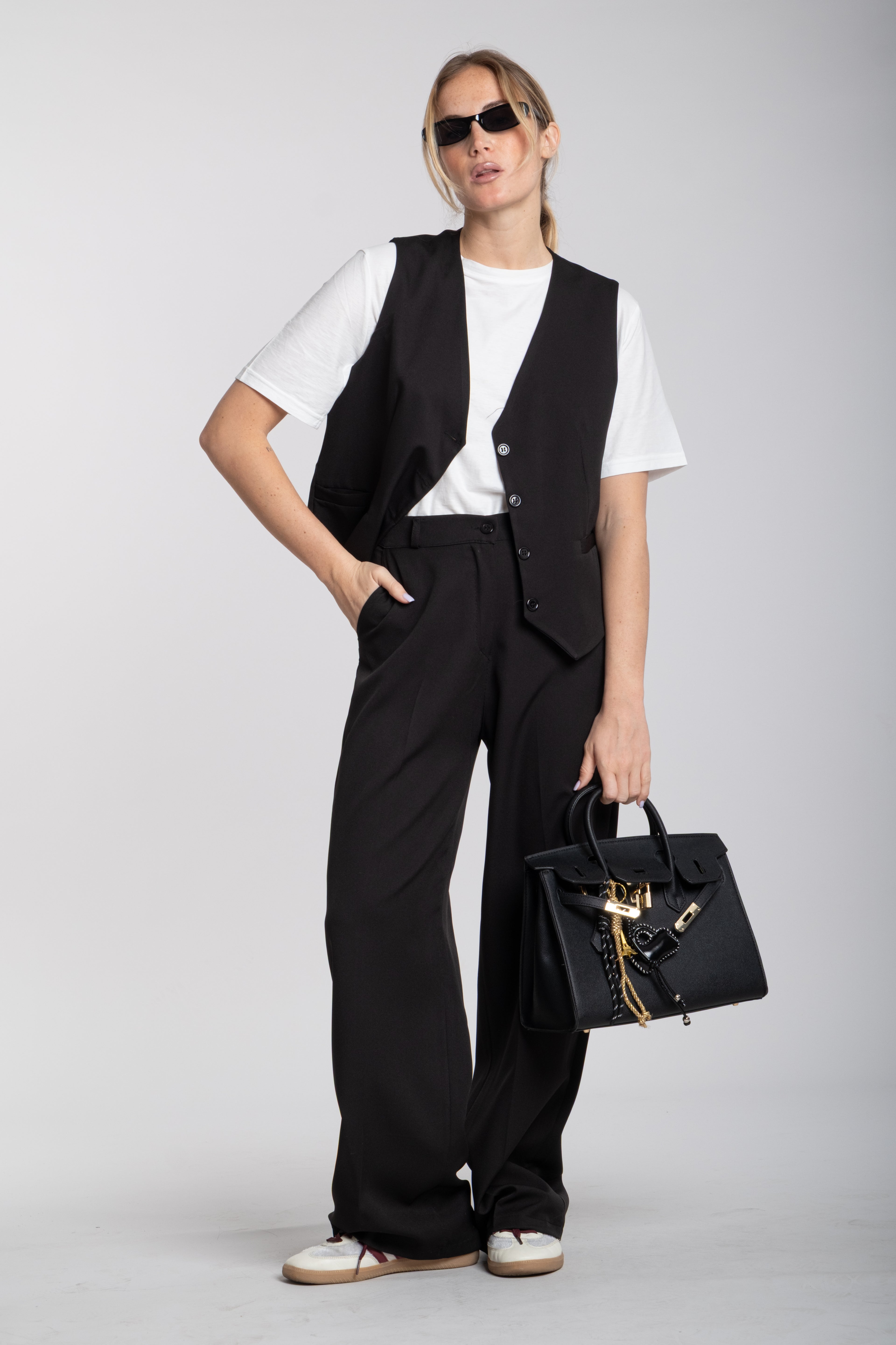 Tailleur Bon ton nero