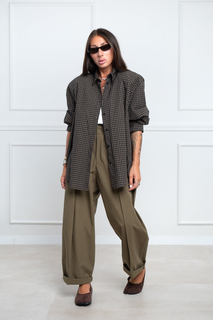 Pantalone giappo verde