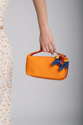 Bag mini arancione + charm
