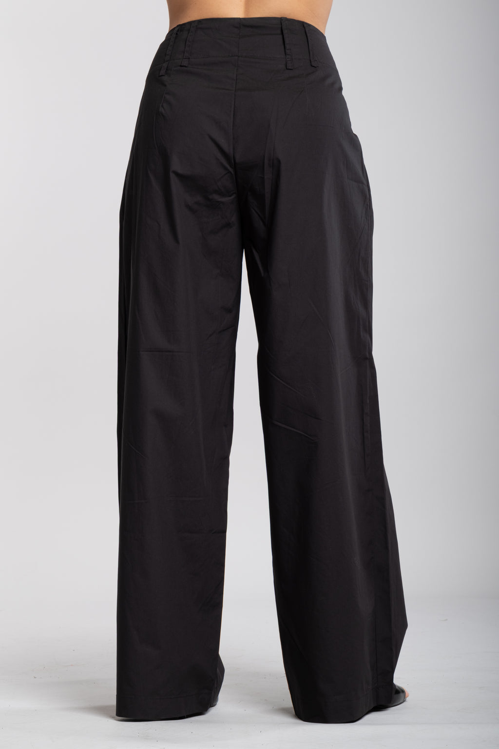 Pantalone vita alta my star nero