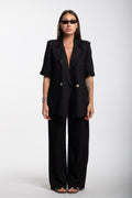 Tailleur Elodie mezza manica nero