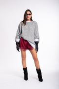 Shorts night bordeaux