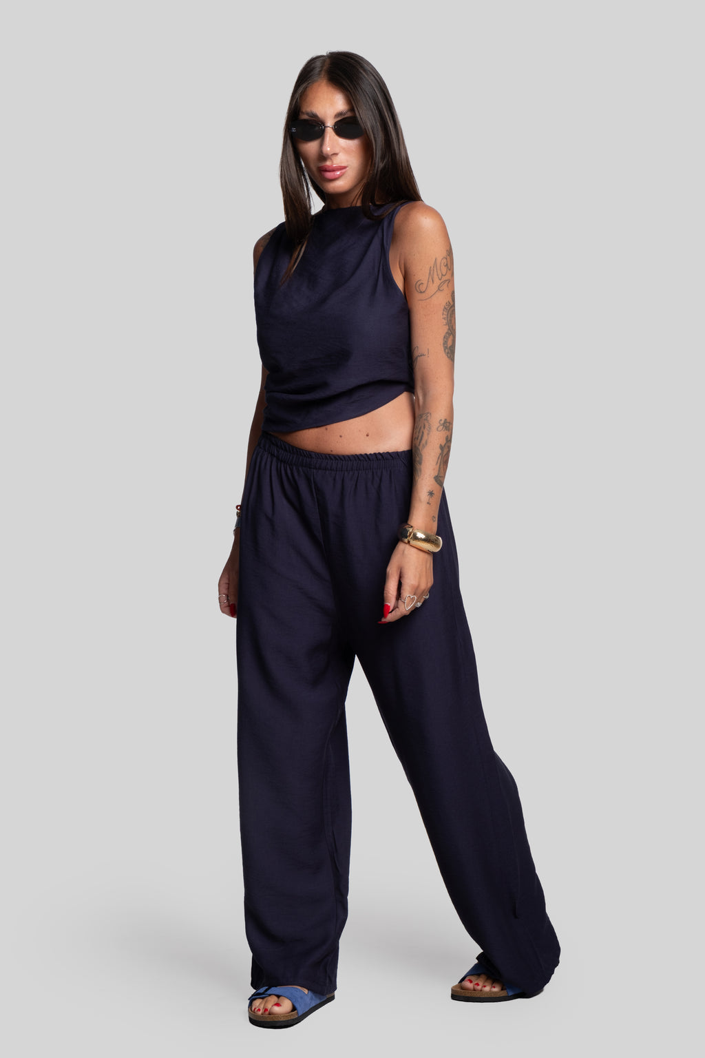 Coordinato stella blu