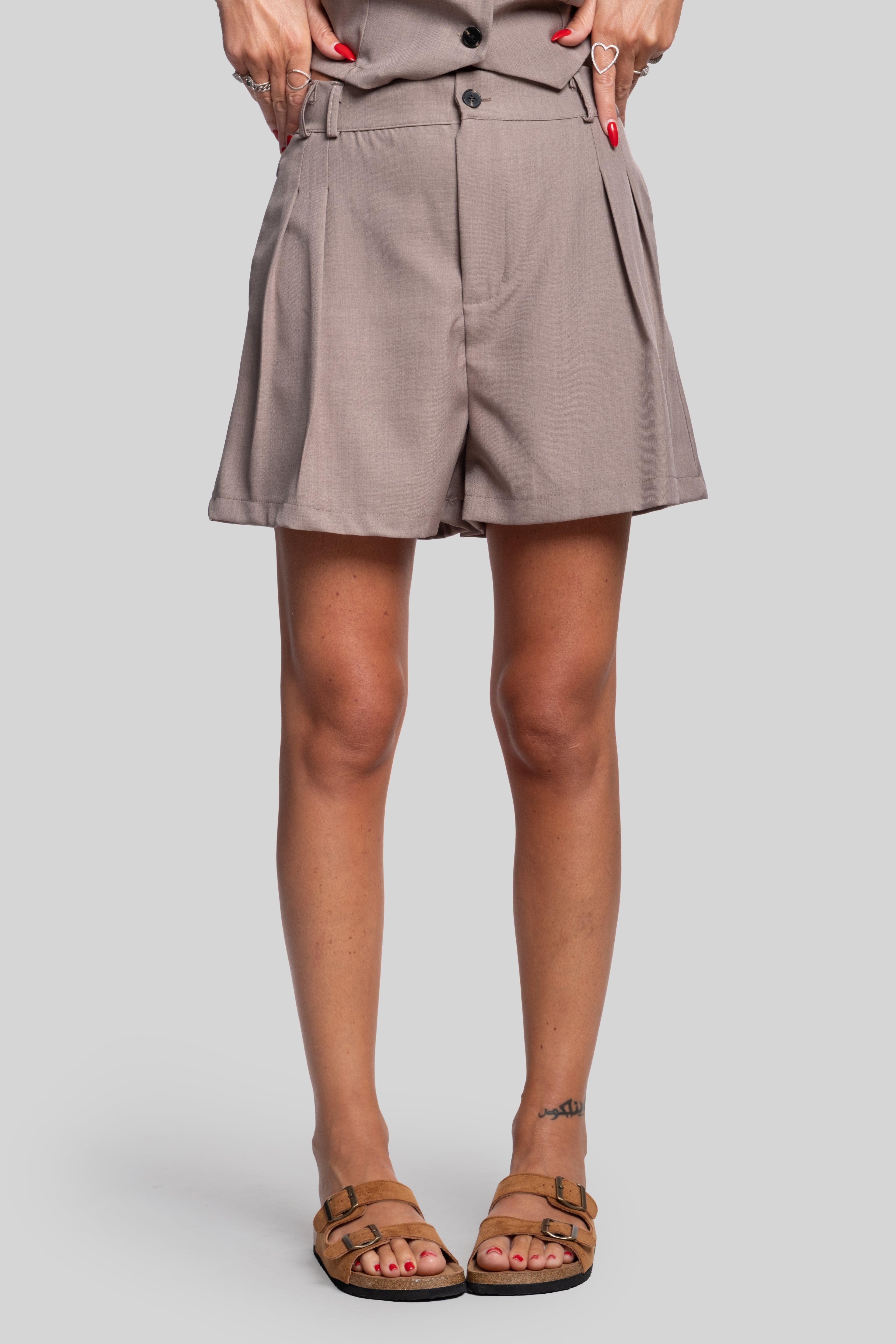 Tailleur Bruna fango