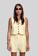 Tailleur Bruna giallo