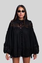 Camicia Positano nera