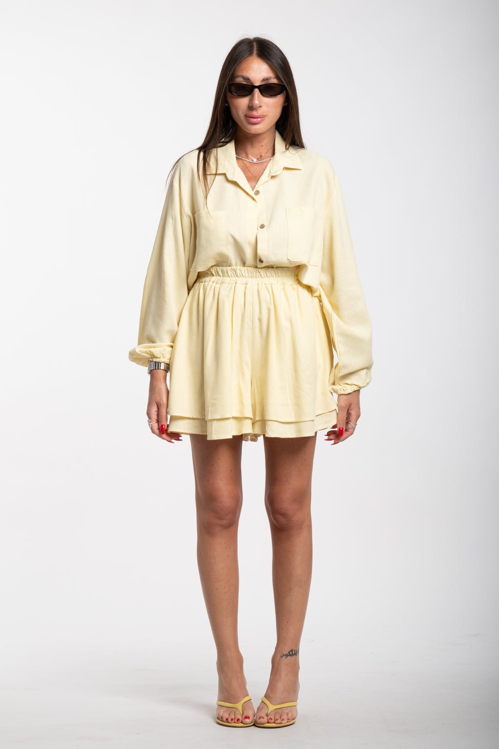 Coordinato summer giallo